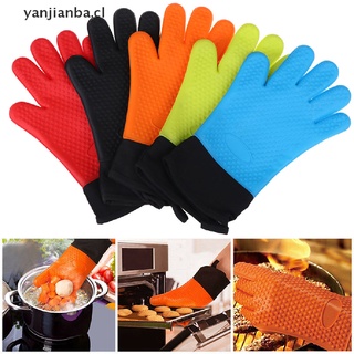 (nuevo**) guantes de silicona para horno, guantes para hornear, resistentes al calor, cocina, barbacoa yanjianba.cl