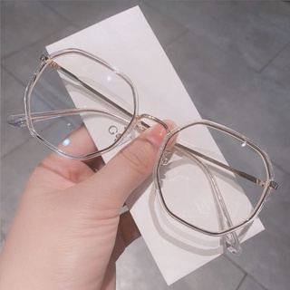 retro poligonal miopía gafas mujer versión coreana del marco de gafas se puede equipar con una pluralidad de gafas intersticiales gafas