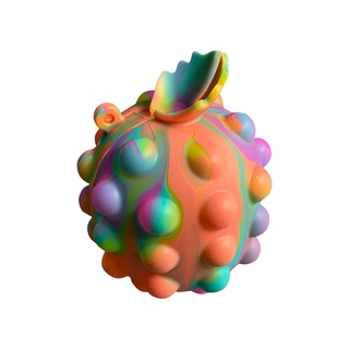 Piña 3D Pop it Fidget Bola Juguetes De Descompresión De Dedo Exprimir Para La Familia Interactivo Sensorial (7)