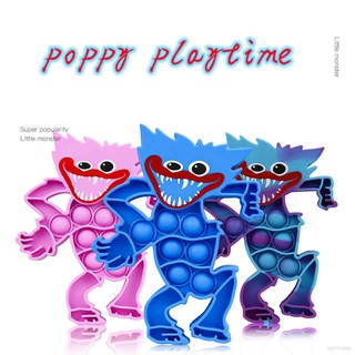 Pop It Poppy Playtime Monster Huggy Wuggy Fidget Juguetes Alivio Del Estrés Empuje Juguete Regalo Para Niños Bolsa Accesorios