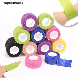 TOPF 2pcs/set Self Adhesive Elastic Bandage Non-Woven Fabric Outdoor Emergency Kit .