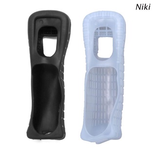 niki game case - funda protectora de silicona suave para nintendo wii remote mano derecha