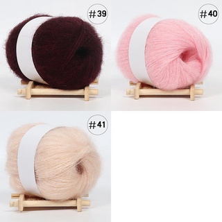 SKY 25g/Ball Smooth Angola Mohair Soft Knitting Wool Yarn Shawl Clothing Scarf Hat Fine Delicate Crochet (6)