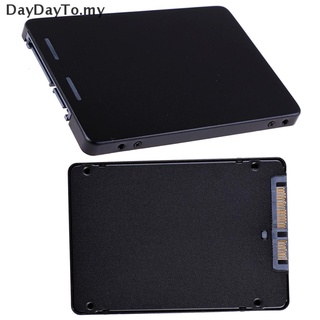 [Daydayto] Metal mSATA SSD a 2.5" SATA caja convertidor tarjeta SSD caso herramienta [MY]
