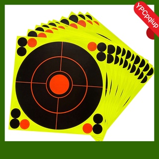 10 piezas de papel de tiro objetivo de disparo salpicaduras objetivos objetivo práctica hojas