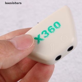leesisters auriculares auriculares auriculares micrófono convertidor de audio adaptador controlador para xbox 360 cl (2)