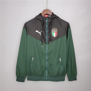 2021 italia fútbol entrenamiento cortavientos chaqueta