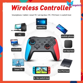 enjoyfish 2.4G Controlador Inalámbrico Para Interruptor/Para PS3/PC/Caja De TV/Teléfono Inteligente Bluetooth Dual Vibración Joystick Gamepad