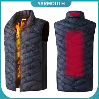 Yar_Yar_Men Women Outdoor Electric Heated Vest USB Charging Heating Warm Waistcoat Gilet