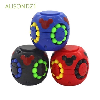 Alisondz1 Bubble Sensary Stressrelief antiestrés juguete yema de los dedos Gyro Magic Cube Magic Bean Gyro/Multicolor
