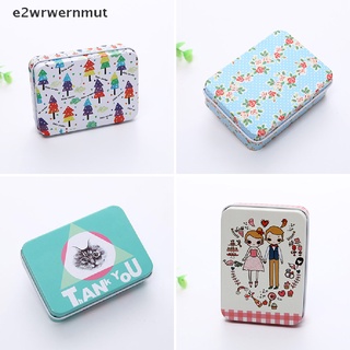 *e2wrwernmut* Cartoon Tin Box Sealed Jar Packing Box Jewelry Candy Storage Cans Coin Gift Box hot sell