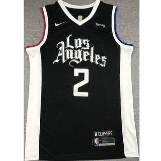 Nba hombres baloncesto jersey Los Angeles Clippers 2 13 Paul George Kawhi Leonard Kevin Durant Los Angeles negro white edge temporada regular jersey de baloncesto