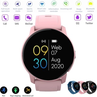 2022 Pantalla Redonda W9 Llamada Bluetooth Reloj Inteligente Hombres Mujeres Vida Impermeable Reproductor MP3 Mensaje Recordatorio Smartwatch Para Android iPhone