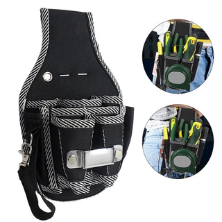 1pc destornillador utilidad kit titular bolsa de herramientas electricista cintura bolsillo herramienta cinturón bolsa