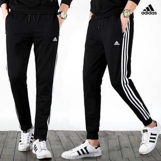 Adidas100 % Original De Los Hombres Athleisure Leggings Mujeres Todos Días Versátil Cierre Pantalones