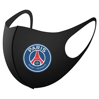 psg jersey de fútbol paris saint germain messi máscara cara negro unisex lavable y reutilizable estilo coreano anti-polvo moda suave (4)