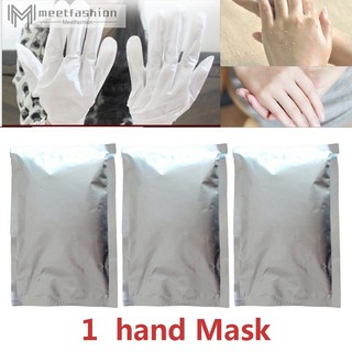 1 par de gel spa máscara de pie cutículas talón pies cuidado guantes suavizar la piel blanquear la piel máscara de mano reparación de la piel bea (2)