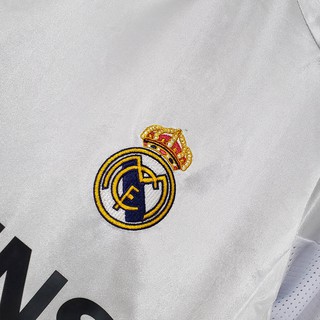 Retro Real Madrid 2004 2005 Local Camiseta de Fútbol Personalización Nombre Número Vintage Jersey (5)