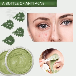 ankaina 50g árbol de té arcilla máscara nutritiva retráctil poros reparación piel puntos negros removedor de puntos negros musque para mujer (8)