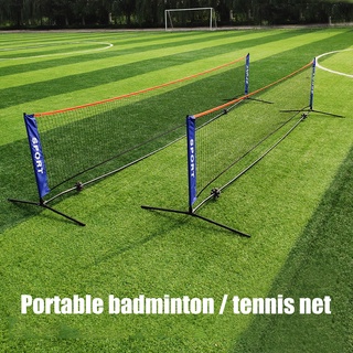 hermoso portátil estándar profesional bádminton red de voleibol redes de tenis de malla (1)