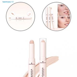 ngwanyuy.cl 3 Colors Concealer Stick Double Head Sweat-Resistant Facial Primer Pen Repair Facial Blemish for Female