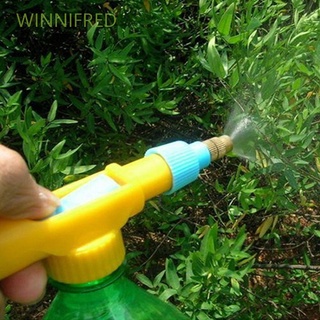 WINNIFRED Supply Mini pulverizador pistola de jardín botellas interfaz nueva cabeza carro jugo plástico interfaz presión/Multicolor (1)
