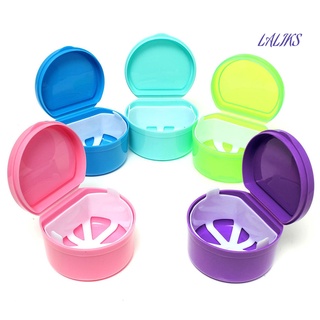 laliks Dental Health Orthodontic Retainer Denture Storage Box Mouthguard Container Case