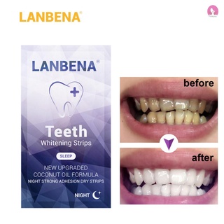 Lanbena Iik 1/7 piezas Tiras De dientes Para blanqueamiento dental no Mancha/antirstimulación/blanqueamiento De dientes Útil