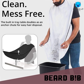 delantal de afeitar barba masculina cuidado del cabello limpio adulto capa baberos afeitadora titular de baño organizador de regalo para hombre