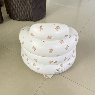 Omg* multifuncional bebé PVC inflable asiento inflable baño sofá aprendizaje cena silla taburete de baño (7)