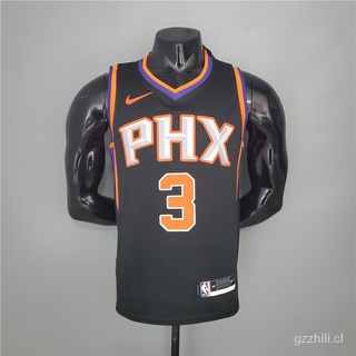 ❤CHRIS PAUL #03 NBA Phoenix Suns negro baloncesto Jersey chaleco 89hQ