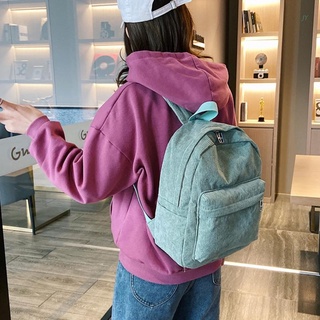 mochila escolar de terciopelo ligero unisex resistente al agua