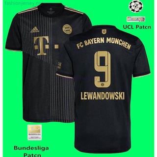 【Produto oficial】Camiseta de fútbol 21/22 Camiseta de visitante del Bayern de Múnich