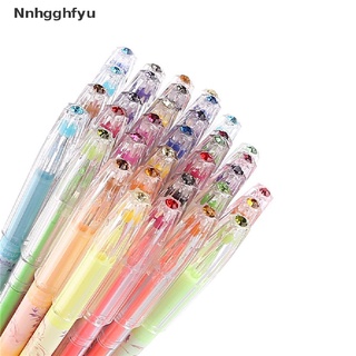 [nnhgghfyu] bolígrafos de gel con punta de diamante de 36 unidades con estuche, para adultos, libros para colorear venta caliente (6)
