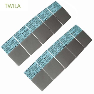 TWILA 2Pcs Thermal Pad 15*15*1mm Silicone Heatsink For Computer 20*20*1mm Flex740 For CPU GPU Conductive