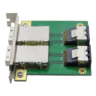 tim mini tarjeta adaptadora sas36p-26p pci (puerto dual) sff8087-8088 (6)