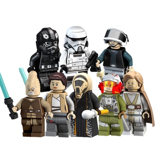 Bloques De Construcción De Star Wars/Minifiguras Luke Skywalker PG8116
