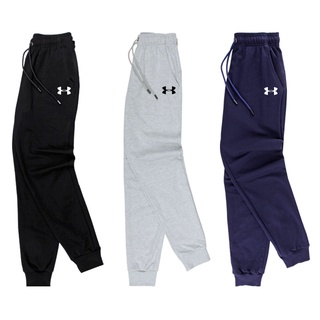 Under Armour sports pants men's spring and summer loose breathable knit tight-fitting trousers feet slim trousers all-match casual pants men