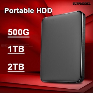 (suppmodel) Wd 500GB/1TB/2TB pulgadas USB de alta velocidad externa de disco duro móvil