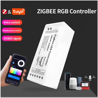 Tuya Zigbee Smart Life LED Controlador De Un Solo Color/RGB/RGBW/RGBWW/RGBCCT Wifi Para Alexa Google Home