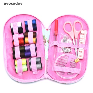 AVOC Portable Travel Sewing Kits Box Multicolor Needle Thread Pin Scissors Sewing set .