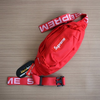 Supreme SS18 Red Premium-Bolso De Cintura Para Hombre , Color Rojo
