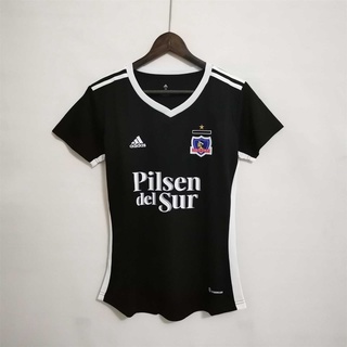 2022-2023 Colo Mujer Desgaste Visitante Negro Camiseta De Fútbol