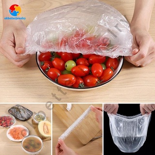 50/100 pzs bolsas reutilizables para Alimentos cubierta de cocina sello Fresco perfecciones elásticas elásticas elásticas