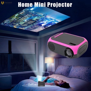[vic] hd 1080p led proyector portátil mini cine en casa cine ligero usb av hdmi