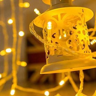 alambre de cobre con 400cm/40 luces led/decoración para navidad (3)