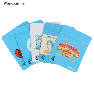 [wangxinmy] 20 bolsas de galletas resellables bolsa de embalaje resellable stand-up ziplock bolsas de papel venta caliente