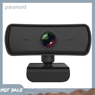 Paranoid paranoico C3 Auto Focus 2K HD Webcam de escritorio de computadora de escritorio libre de controladores USB 2.0 cámara Web