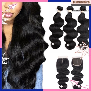Wave Bundle rizado extensión de cabello negro brasileño tejido de pelo humano paquetes para mujer