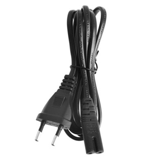 onformn 1.5M C7 to 2 Pin EU Plug 8 AC Power Cable Lead Cord for Camera Notebook Charging
